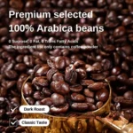 DUJOSOO black coffee Kofe High protein and zero fat zero trans fatty acids 3*10g - Image 4