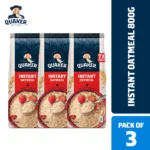 Quaker Instant Oatmeal 800g (Pack of 3)